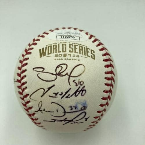 2014 San Francisco Giants World Series Champs tim potpisao je W.S. Baseball JSA CoA - Autografirani bejzbol