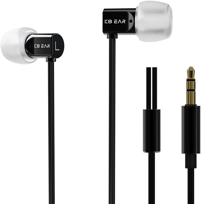 Keephifi kBear knedling u ušnim ušnim telefonima Timbre u ušima u monitoru za uši, ožičene ušne uši s HD slušalicama za uklanjanje