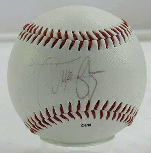 Juan Guzman potpisao je automatsko autogram Rawlings Baseball B121 - Autografirani bejzbols