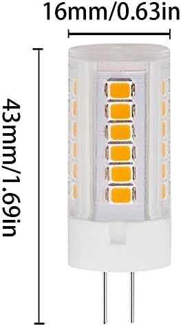 LED kukuruzna žarulja 94 3 vata Keramička svjetiljka s mini dvokrakim postoljem ekvivalentna krajobrazna rasvjeta 30 vata halogena