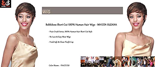 Perike od ljudske kose s kratkom frizurom od 1224 USD, perike u stilu piksela, perike koje se lako nose )