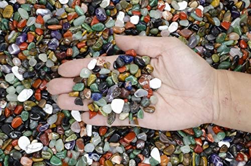 Fantasia Materijali: 3 lbs Rijetki razvrstani kamena mješavina iz Afrike - 0,40 do 0,60 AVG. - Postrojena polirana zaliha stijena za