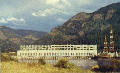 Bonneville Dam, Oregon Razglednica