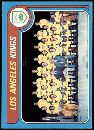 1979 O-Pee-Chee 250 Kings Team Check Popis Los Angeles Kings-Hockey NM/MT Kings-Hockey