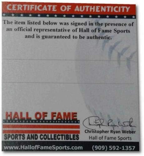 Elian Herrera Hand potpisala autogramiranu bejzbol Major League Los Angeles Dodgers - Autografirani bejzbols