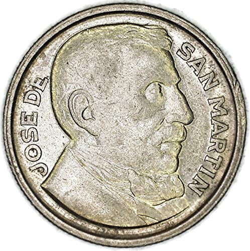 1950. ar Argentina udvostručuje obv josé San Martin 10 centavos vrlo dobro