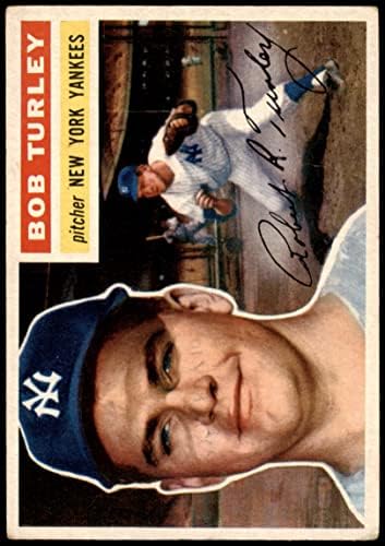 1956. Topps 40 Bob Turley New York Yankees VG+ Yankees
