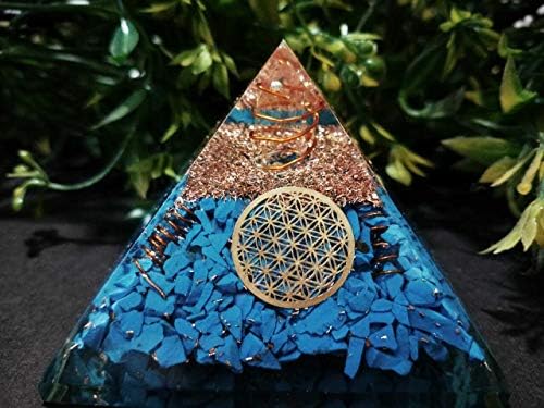 Aadhya wellness reiki piramid orgonit kristalno plava piramida donosi pozitivnu meditaciju za ozdravljenje energije i zdravlja za ozdravljenje