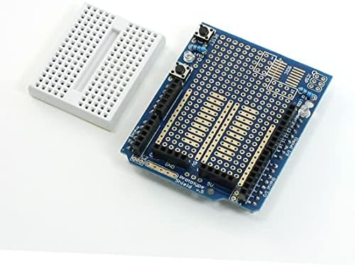 Novi LON0167 Plavi pravokutni prototip za proširenje ploče s mini ploča (Blaues Rechteck - Prototyp - Schild - Erweitungsboard MIT