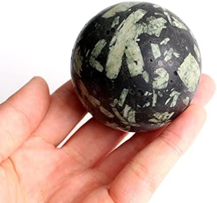 AC216 1PC 40-60 mm Natural Medical Stone Crystal Ball Sfereball Stalk Polirani ukras globusa zacjeljivanje urezanja doma Zbirka poklon