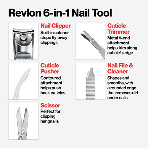 Revlon 6-in-1 alat za nokte, 1 broj