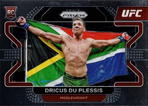2022 Panini Prizm UFC 92 DRICUS du Plessis Rookie Card