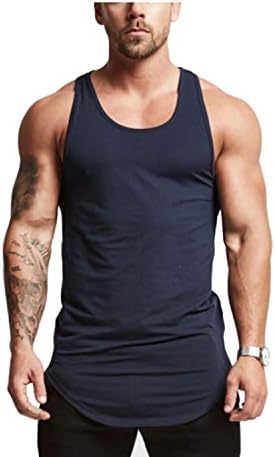 Muški trening stranger tenk vrhovi fitness performanse mišićne košulje bez rukava za rukav u teretani trening bodybuilding prsluk