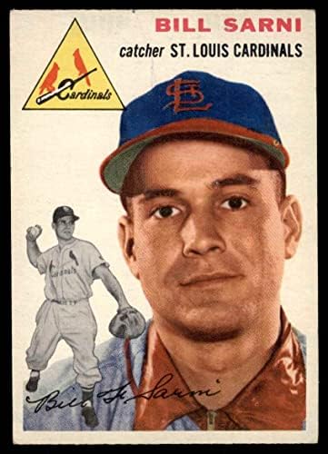 1954. Topps 194 Bill Sarni St. Louis Cardinals Dean's Cards 5 - Ex Cardinals