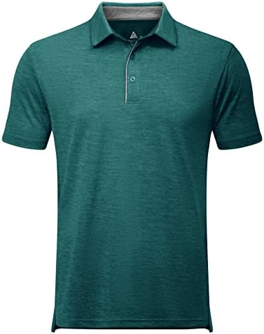Swisswell muške polo majice kratke rukav kationski golf košulje s ovratnicima Atletske košulje