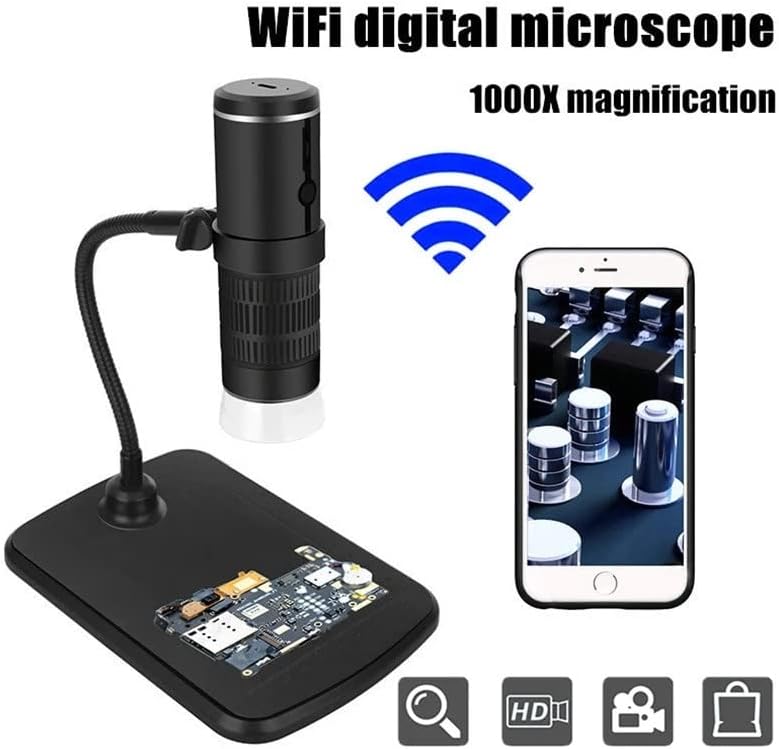 1000-struki digitalni mikroskop visoke razlučivosti 1080-struki mikroskop kamera pametnog telefona Video za zavarivanje PCB-a prikaz