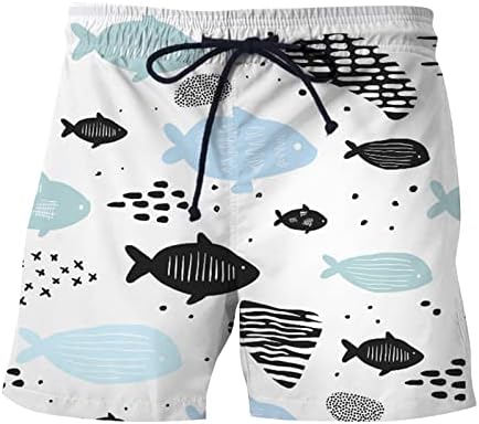 Wenkomg1 plivači za muškarce, brze suhe daske za crtanje kratke hlače elastično čeka kupaći kostim za kupaći kostim za plažu kratke