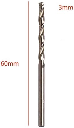 Ručni zanatski bušilica zakreta Bit 10 komada/set od 3 mm m35 trokut hss-co cobalt twist bušilica auger bit